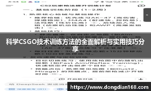 科学CSGO技术训练方法的全面解析与实用技巧分享